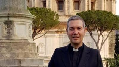 Jordi Bertomeu, en una foto reciente en el Vaticano. FOTO: ACN