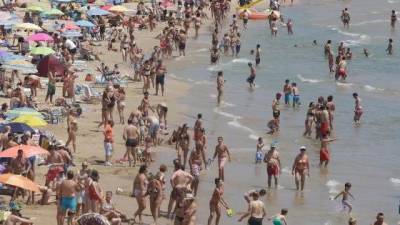 La playa de la Arrabassada es una de las más populares de Tarragona. Foto: Lluís Milian