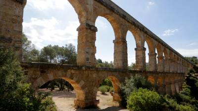El Pont dels Diable és un dels monuments més desconeguts per la ciutadania de Tarragona. FOTO: LLUÍS MILIÁN/DT