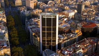 Imagen aérea de la avenida Diagonal de Barcelona. Foto: DT