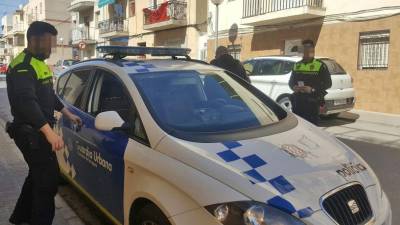 Imagen de archivo de una patrulla de la Guàrdia Urbana de Tarragona. FOTO: JUAN FONDOS