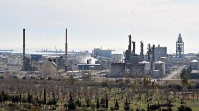 La planta de óxido de etileno quedó afectada por la explosión en Iqoxe del 14 de enero. alfredo gonzález/dt