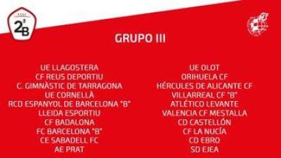 El grupo 3 estará formado por catalanes, valencianos y aragoneses.