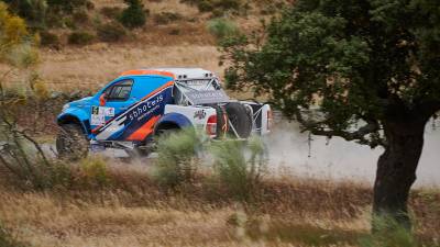 En la imagen el piloto tortosino Gerard Subirats. Foto: SB Hotels Rally Team
