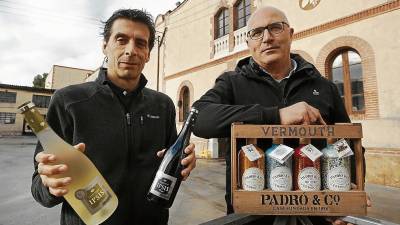 Ernest Padró, gerente de la empresa, y Mario García, enólogo de la bodega. FOTO: pere ferré