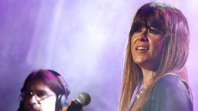 La cantante malagueña Vanesa Martín, durante su concierto en agosto en las Nits Daurades de Salou. FOTO: Pere Ferré