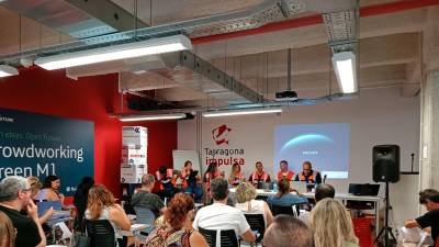 Imagen de la sesión informativa que se realizó en Tarragona Impulsa. Foto: Cedida