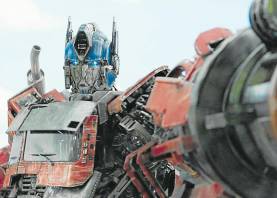 La película, rodada en gran parte en Perú, explica por qué Optimus Prime está decidido a defender la Tierra . Foto: Paramount Pictures