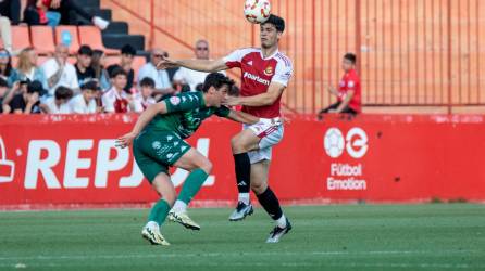 Enric Pujol, en el partido ante el Arenteiro. Foto: Nàstic