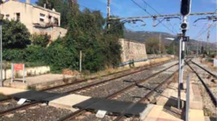 La estación de Alcover. Foto: ADIF