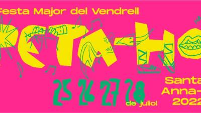 El cartel de la Festa Major de El Vendrell.