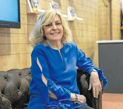 Maria Carme Roca presentó ‘El passatge’ en Abacus Tarragona. Foto: Marc Bosch