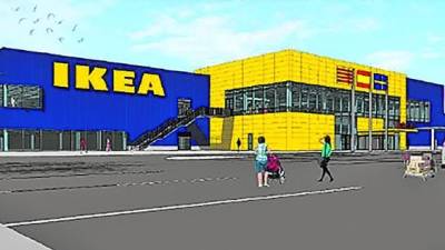 Imagen virtual del aspecto que ofrecerá la futura tienda que IKEA abrirá en la ciudad de Tarragona. Foto: Cedida