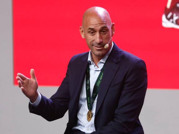 Luis Rubiales, durante su etapa como presidente como presidente de la RFEF. Foto: EFE