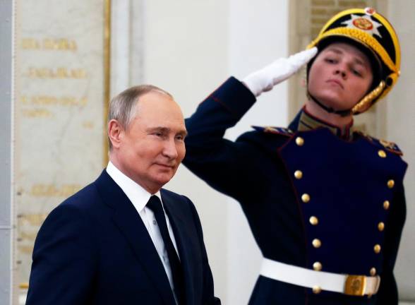 El presidente de Rusia, Vladimir Putin. FOTO: EFE