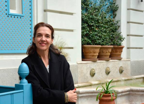 La escritora, traductora y editora María Fasce. foto: @Elena Palacios