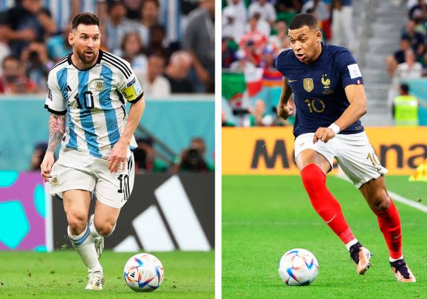 Messi y Mbappé, durante este Mundial de Catar. FOTO: EFE/EPA/Mohamed Messara / Ali Haider