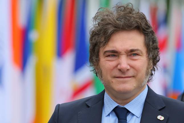 El presidente argentino, Javier Milei. Foto: Denis Balibouse / EFE