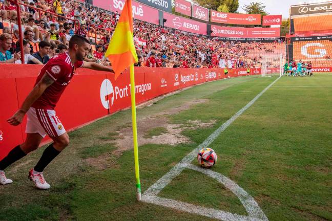 Los granas han ganado sus dos partidos en el Nou Estadi. foto: angel ullate