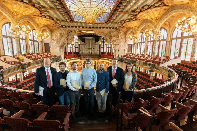 Presentación de la temporada del auditorio modernista. Foto: EFE