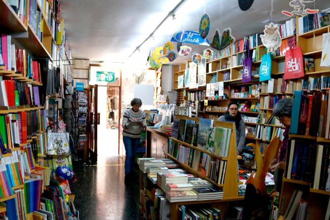 La librería Gaudí de Reus, ubicada en la calle de la Galera. Foto: Arnau Martínez/ACN