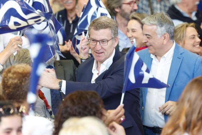 El presidente del PP, Alberto Núñez Feijóo, en una fotografía de archivo. Foto: EFE