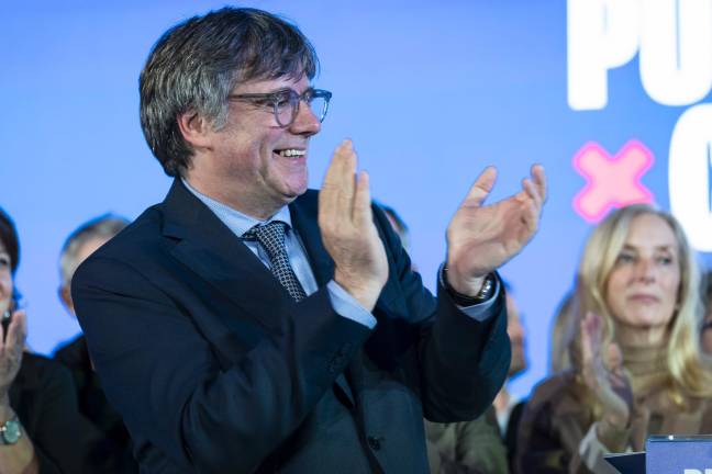 Carles Puigdemont. Foto: EFE