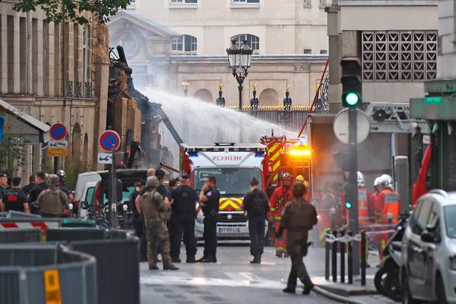 La explosión se ha producido esta tarde. Foto: EFE/EPA/Mohammed Badra