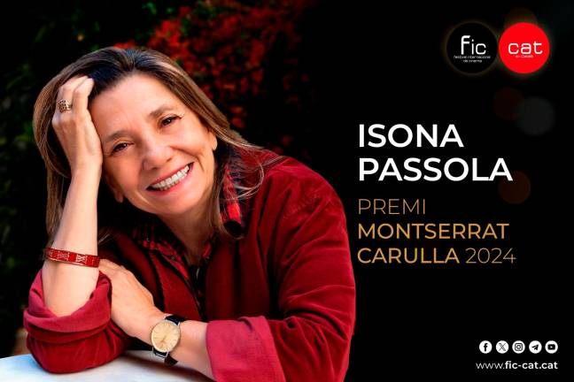 El FIC-CAT otorgará el premio Montserrat Carulla a la productora Isona Passola. Foto: FIC-CAT