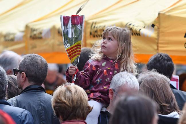 Sant Jordi és la festa cultural de l’any. Foto: AG/DT