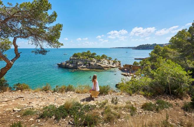 El litoral de l’Ametlla de Mar. Foto: Patronat de Turisme de la Diputació de Tarragona
