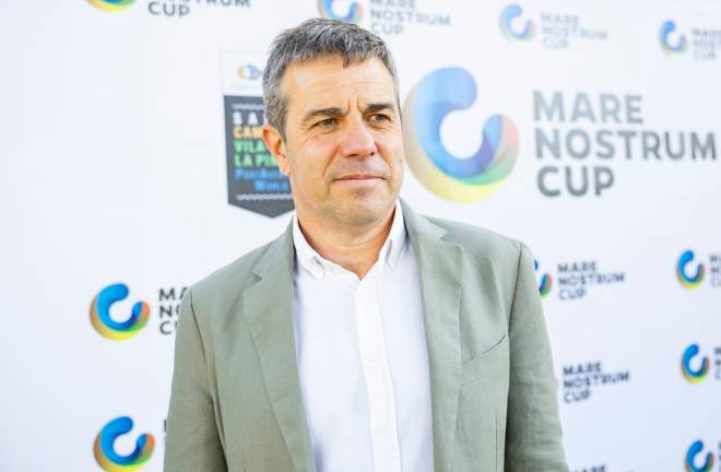 Albert Viñas, durante la presentación del torneo, la pasada semana en el Patronat de Turisme de Salou. FOTO: Angel Ullate