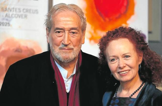 Jordi Savall y su esposa Maria Bartels. Foto: Pere Francesch/ACN