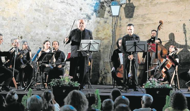 Imagen del concierto de Arimany y Sánchez en Altafulla. Foto: Ángel Ullate