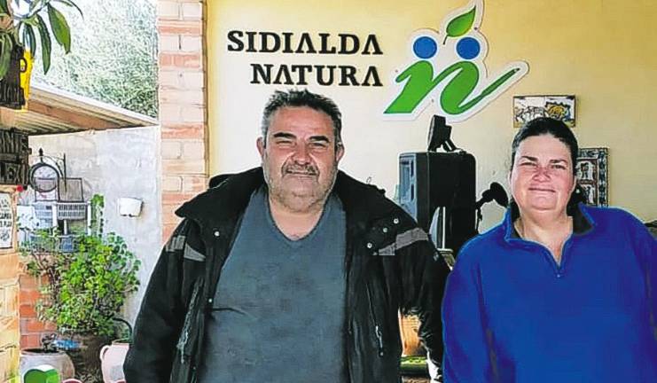 Sisco Martínez y Diana Marqués gestionan este espacio. Foto: Cedida