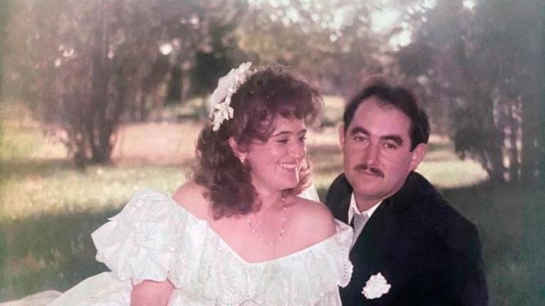 Els tarragonins José López i Fina Iniesta van guanyar l’’Operación Amor’ de l’any 1985, radiada per Ràdio Mar-Cadena 13. foto: Família López-Iniesta