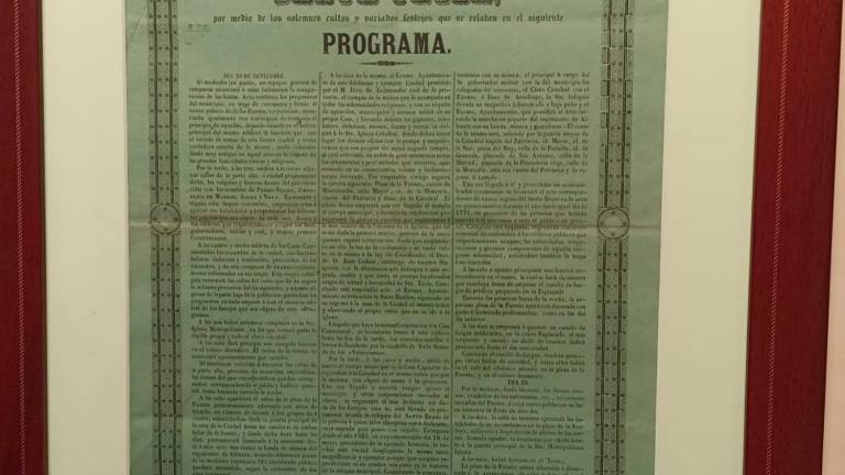 Retroben el cartell programa de Santa Tecla del 1863