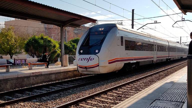 Un tren de cercanías. Foto: Renfe