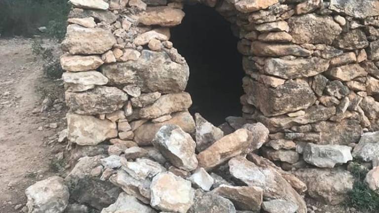 Cunit protegerá las barracas de piedra seca para castigar a quien la destroza