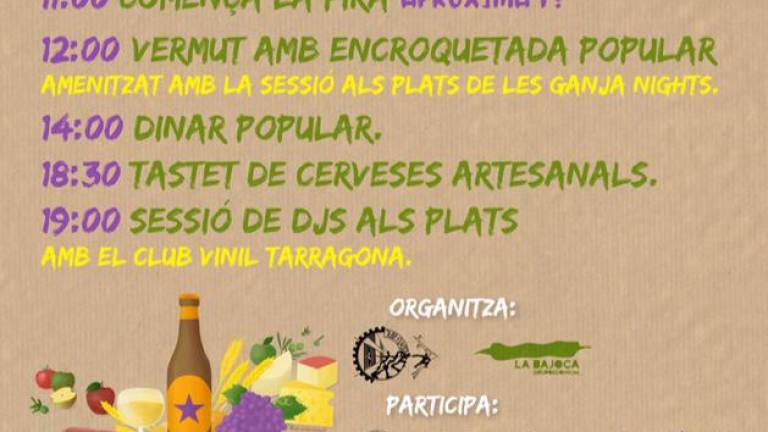 La I Fira Aproxima't arriba a Tarragona amb croquetes, cervesa artesana i productes de proximitat