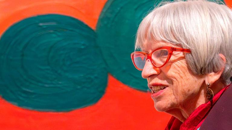 La artista de Amposta Mari Chordà ha sido premiada. Foto: CedidaQ