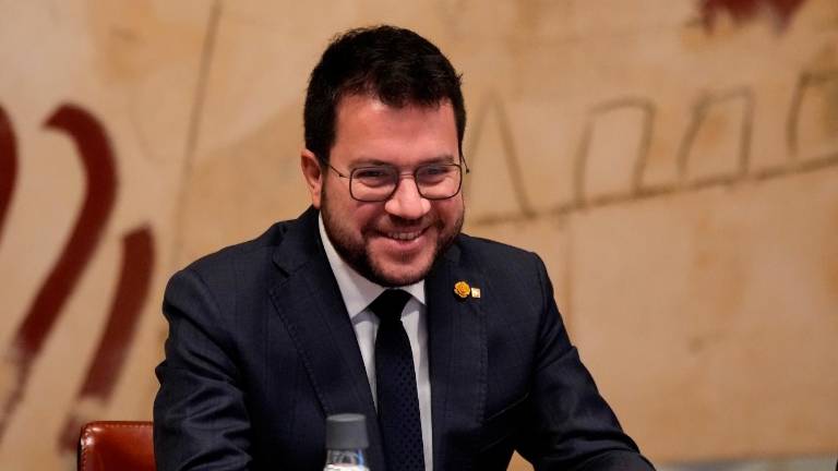 el presidente de la Generalitat, Pere Aragonès. Foto: EFE