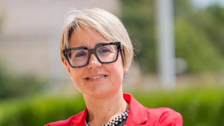 Marta Milà, esta semana, en la sede de la Regió. Foto: Marc Bosch