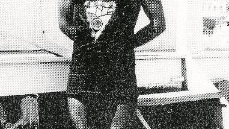 1929. Antoni Gispert, primer nadador del club.