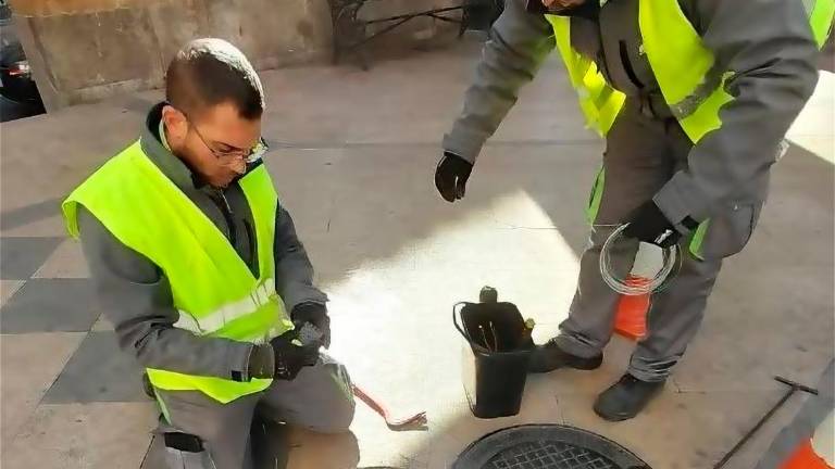 Un control reciente de plagas por parte de Aigües de Reus. Foto: Ajuntament de Reus