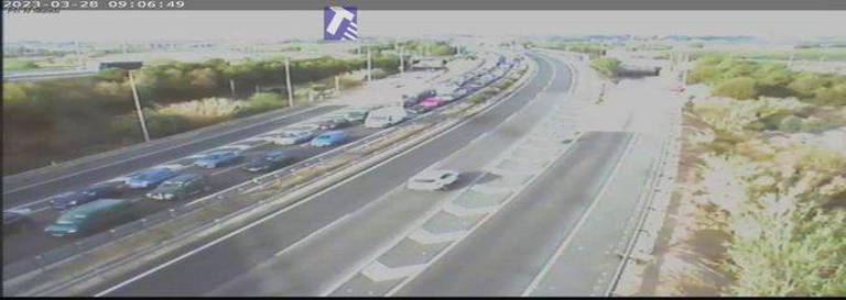 Importantes retenciones entre Reus y Tarragona esta mañana por el choque de dos vehículos