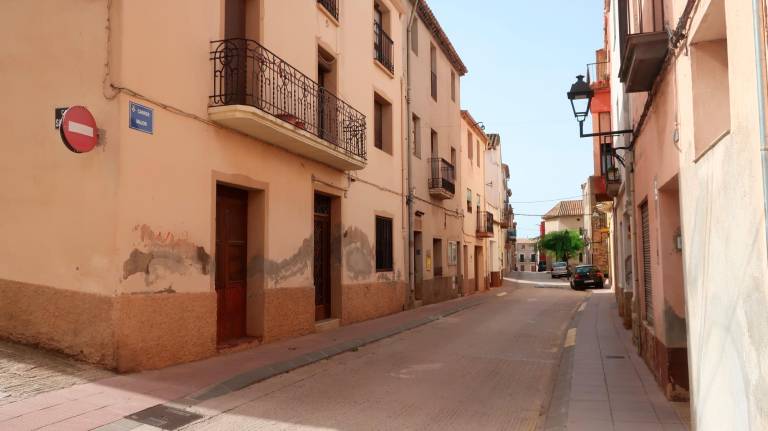 El carrer Major de Masllorenç serà un dels afectats per les obres a la xarxa d’aigua. Foto: Roser Urgell