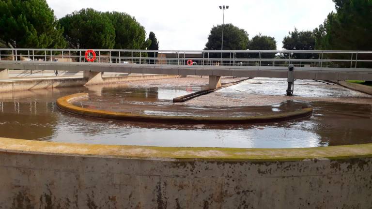 L’estació depuradora d’aigües residuals urbanes de Valls és de l’any 2000. foto: Joan Plana/DT
