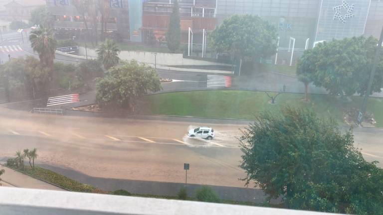 Las lluvias en Tarragona. Foto: Celia Alonso