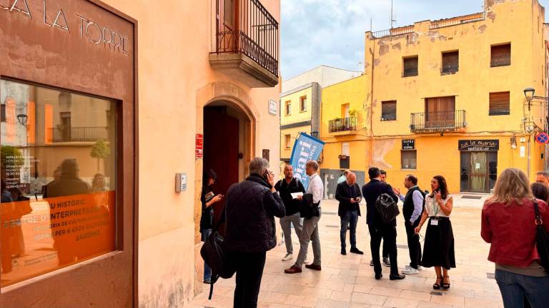 Un centenar de actores clave del sector turístico del territorio se reunieron en Ca la Torre de Vandellòs. Foto: Cedida